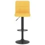 Taburetes de cocina 2 unidades tela amarillo mostaza de vidaXL, Taburetes de cocina - Ref: Foro24-334289, Precio: 126,90 €, D...