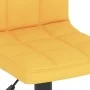 Taburetes de cocina 2 unidades tela amarillo mostaza de vidaXL, Taburetes de cocina - Ref: Foro24-334289, Precio: 126,90 €, D...