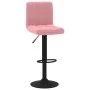 Taburetes de cocina 2 unidades terciopelo rosa de vidaXL, Taburetes de cocina - Ref: Foro24-334310, Precio: 117,18 €, Descuen...