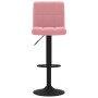 Taburetes de cocina 2 unidades terciopelo rosa de vidaXL, Taburetes de cocina - Ref: Foro24-334310, Precio: 118,13 €, Descuen...
