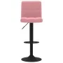 Taburetes de cocina 2 unidades terciopelo rosa de vidaXL, Taburetes de cocina - Ref: Foro24-334310, Precio: 117,18 €, Descuen...