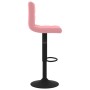 Taburetes de cocina 2 unidades terciopelo rosa de vidaXL, Taburetes de cocina - Ref: Foro24-334310, Precio: 118,13 €, Descuen...
