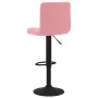 Taburetes de cocina 2 unidades terciopelo rosa de vidaXL, Taburetes de cocina - Ref: Foro24-334310, Precio: 117,18 €, Descuen...