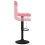 Taburetes de cocina 2 unidades terciopelo rosa de vidaXL, Taburetes de cocina - Ref: Foro24-334310, Precio: 118,13 €, Descuen...
