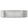 Jardinera arriate acero galvanizado plata 152x80x36 cm en Macetas y jardineras | Comprar online en Foru.es