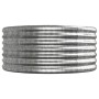 Jardinera arriate acero galvanizado plata 224x80x36 cm en Macetas y jardineras | Comprar online en Foru.es