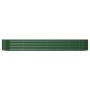 Jardinera arriate acero galvanizado verde 296x80x36 cm en Macetas y jardineras | Comprar online en Foru.es
