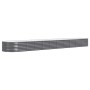 Jardinera arriate acero galvanizado antracita 440x80x36 cm en Macetas y jardineras | Comprar online en Foru.es