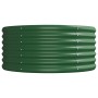 Jardinera arriate acero galvanizado verde 512x80x36 cm en Macetas y jardineras | Comprar online en Foru.es