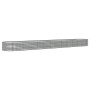 Jardinera arriate acero galvanizado plata 512x80x36 cm en Macetas y jardineras | Comprar online en Foru.es