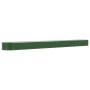 Jardinera arriate acero galvanizado verde 620x80x36 cm en Macetas y jardineras | Comprar online en Foru.es