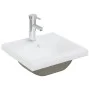 Mueble con lavabo negro madera contrachapada de vidaXL, Tocadores de baño - Ref: Foro24-3071622, Precio: 165,02 €, Descuento: %