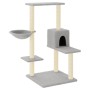 Rascador para gatos con postes de sisal gris claro 95 cm de vidaXL, Mobiliario para gatos - Ref: Foro24-172074, Precio: 41,41...