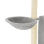 Rascador para gatos con postes de sisal gris claro 96,5 cm de vidaXL, Mobiliario para gatos - Ref: Foro24-172077, Precio: 40,...