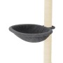 Rascador para gatos con postes de sisal gris oscuro 95 cm de vidaXL, Mobiliario para gatos - Ref: Foro24-172075, Precio: 41,5...