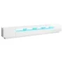 Mueble para TV con luces LED blanco brillante 300x35x40 cm de vidaXL, Muebles TV - Ref: Foro24-3081930, Precio: 267,60 €, Des...