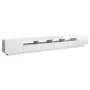 Mueble para TV con luces LED blanco brillante 300x35x40 cm de vidaXL, Muebles TV - Ref: Foro24-3081930, Precio: 267,60 €, Des...