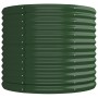Jardinera arriate acero galvanizado verde 224x80x68 cm en Macetas y jardineras | Comprar online en Foru.es