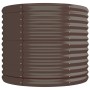 Jardinera arriate acero galvanizado marrón 296x80x68 cm en Macetas y jardineras | Comprar online en Foru.es