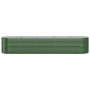 Jardinera arriate acero galvanizado verde 368x80x68 cm en Macetas y jardineras | Comprar online en Foru.es