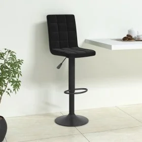 Taburete de cocina de terciopelo negro de vidaXL, Taburetes de cocina - Ref: Foro24-335749, Precio: 84,59 €, Descuento: %
