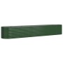 Jardinera arriate acero galvanizado verde 440x80x68 cm en Macetas y jardineras | Comprar online en Foru.es