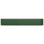 Jardinera arriate acero galvanizado verde 440x80x68 cm en Macetas y jardineras | Comprar online en Foru.es