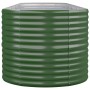Jardinera arriate acero galvanizado verde 440x80x68 cm en Macetas y jardineras | Comprar online en Foru.es