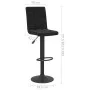 Taburetes de cocina 2 unidades terciopelo negro de vidaXL, Taburetes de cocina - Ref: Foro24-335760, Precio: 141,32 €, Descue...