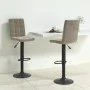 Taburetes de cocina 2 unidades terciopelo gris claro de vidaXL, Taburetes de cocina - Ref: Foro24-335763, Precio: 138,94 €, D...