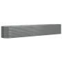 Jardinera arriate acero galvanizado gris 440x80x68 cm en Macetas y jardineras | Comprar online en Foru.es