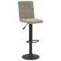 Taburetes de cocina 2 unidades terciopelo gris claro de vidaXL, Taburetes de cocina - Ref: Foro24-335763, Precio: 138,94 €, D...