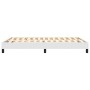 Estructura de cama de cuero sintético blanco 140x190 cm de vidaXL, Camas y somieres - Ref: Foro24-3120695, Precio: 100,14 €, ...