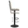 Taburetes de cocina 2 unidades terciopelo gris claro de vidaXL, Taburetes de cocina - Ref: Foro24-335763, Precio: 138,94 €, D...