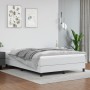 Cama box spring con colchón cuero sintético blanco 140x190 cm de vidaXL, Camas y somieres - Ref: Foro24-3144256, Precio: 415,...