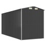 Cobertizo de jardín acero galvanizado antracita 192x440x223 cm de vidaXL, Cobertizos - Ref: Foro24-3147452, Precio: 676,33 €,...