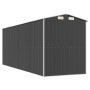Cobertizo de jardín acero galvanizado antracita 192x523x223 cm de vidaXL, Cobertizos - Ref: Foro24-3147453, Precio: 774,70 €,...