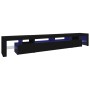 Mueble de TV con luces LED Negro 260x36,5x40 cm de vidaXL, Muebles TV - Ref: Foro24-3152779, Precio: 186,59 €, Descuento: %