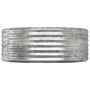 Jardinera arriate acero galvanizado gris 100x100x36 cm en Macetas y jardineras | Comprar online en Foru.es