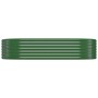 Jardinera arriate acero galvanizado verde 175x100x36 cm en Macetas y jardineras | Comprar online en Foru.es
