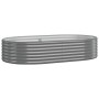 Jardinera arriate acero galvanizado gris 175x100x36 cm en Macetas y jardineras | Comprar online en Foru.es
