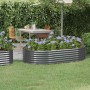Jardinera arriate acero galvanizado antracita 175x100x36cm en Macetas y jardineras | Comprar online en Foru.es
