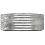 Jardinera arriate acero galvanizado plata 249x100x36 cm en Macetas y jardineras | Comprar online en Foru.es