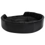 Cama para perros felpa y cuero sintético negra 90x79x20 cm en Camas para perros | Comprar online en Foru.es