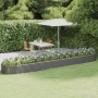 Jardinera arriate acero galvanizado gris 507x100x36 cm en Macetas y jardineras | Comprar online en Foru.es