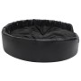 Cama para perros felpa y cuero sintético negro 99x89x21 cm en Camas para perros | Comprar online en Foru.es