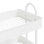 Carrito de cocina 3 niveles acero blanco 43x34x79 cm de vidaXL, Carros e islas - Ref: Foro24-335866, Precio: 44,01 €, Descuen...