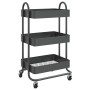 Carrito de cocina 3 niveles acero antracita 43x34x79 cm de vidaXL, Carros e islas - Ref: Foro24-335867, Precio: 37,68 €, Desc...
