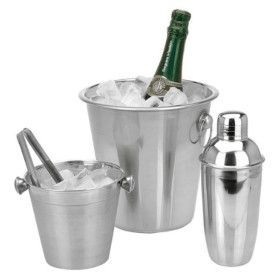 Excellent Houseware Juego de accesorios de bar acero inoxidable de Excellent Houseware, Cocteleras - Ref: Foro24-424155, Prec...