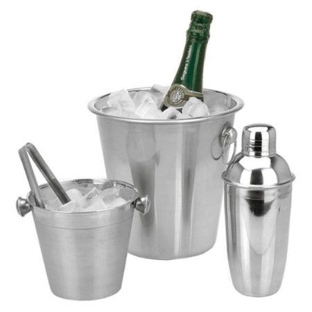 Excellent Houseware Juego de accesorios de bar acero inoxidable de Excellent Houseware, Cocteleras - Ref: Foro24-424155, Prec...